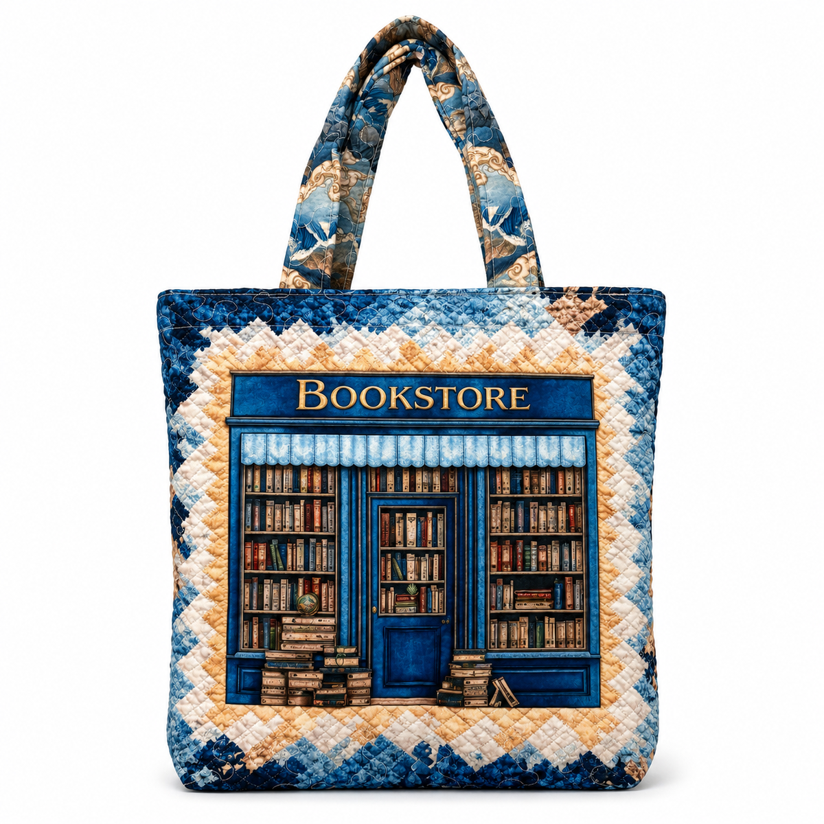 Cozy Bookstore Tote 📚💙