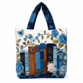 Blue Floral Library Tote 💙📖
