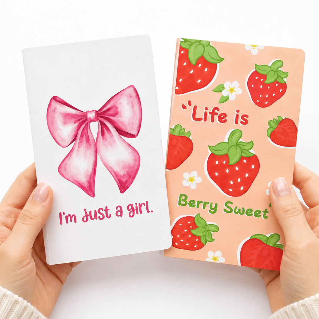 Memo & Tabs Book 🎀🍓