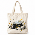 Bookish Tote Bag “ Cat”