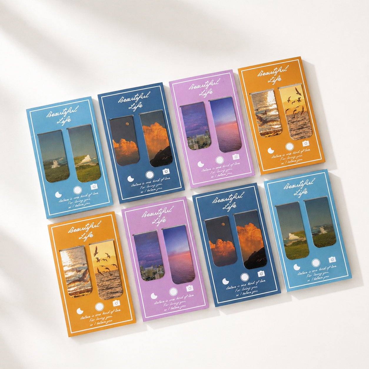 Magnetic Bookmarks Set