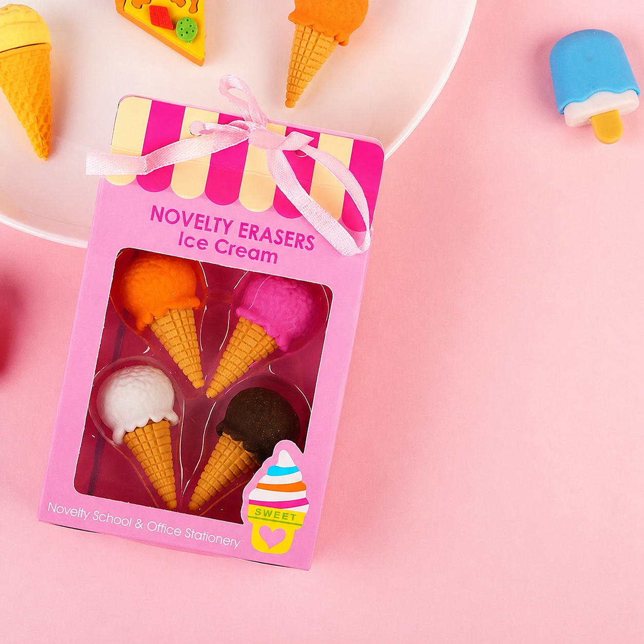 Sweet Treat Erasers 🍭