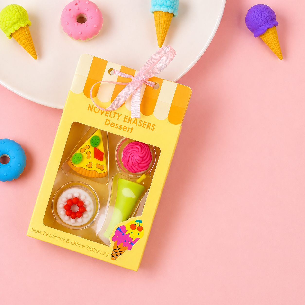 Sweet Treat Erasers 🍭