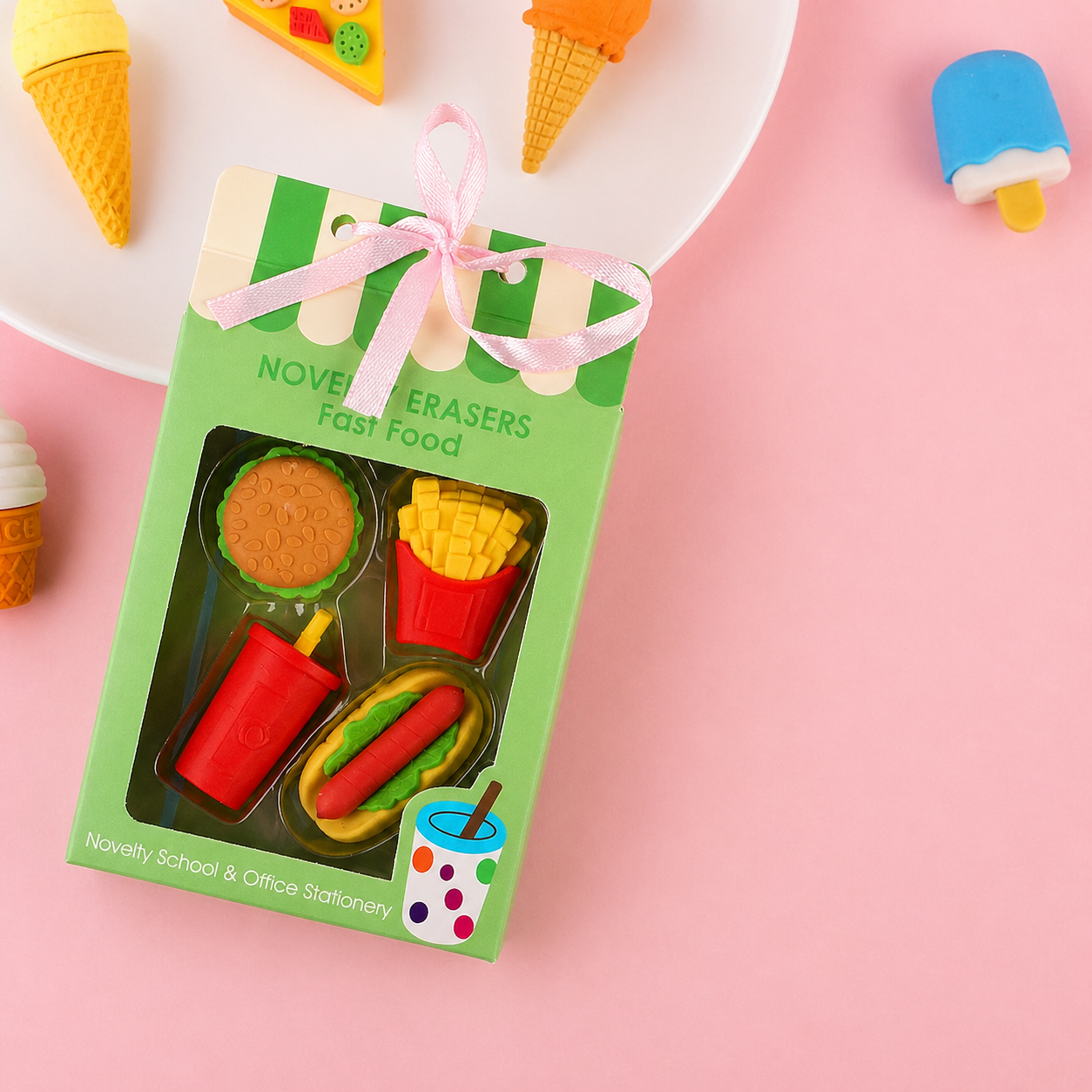 Sweet Treat Erasers 🍭