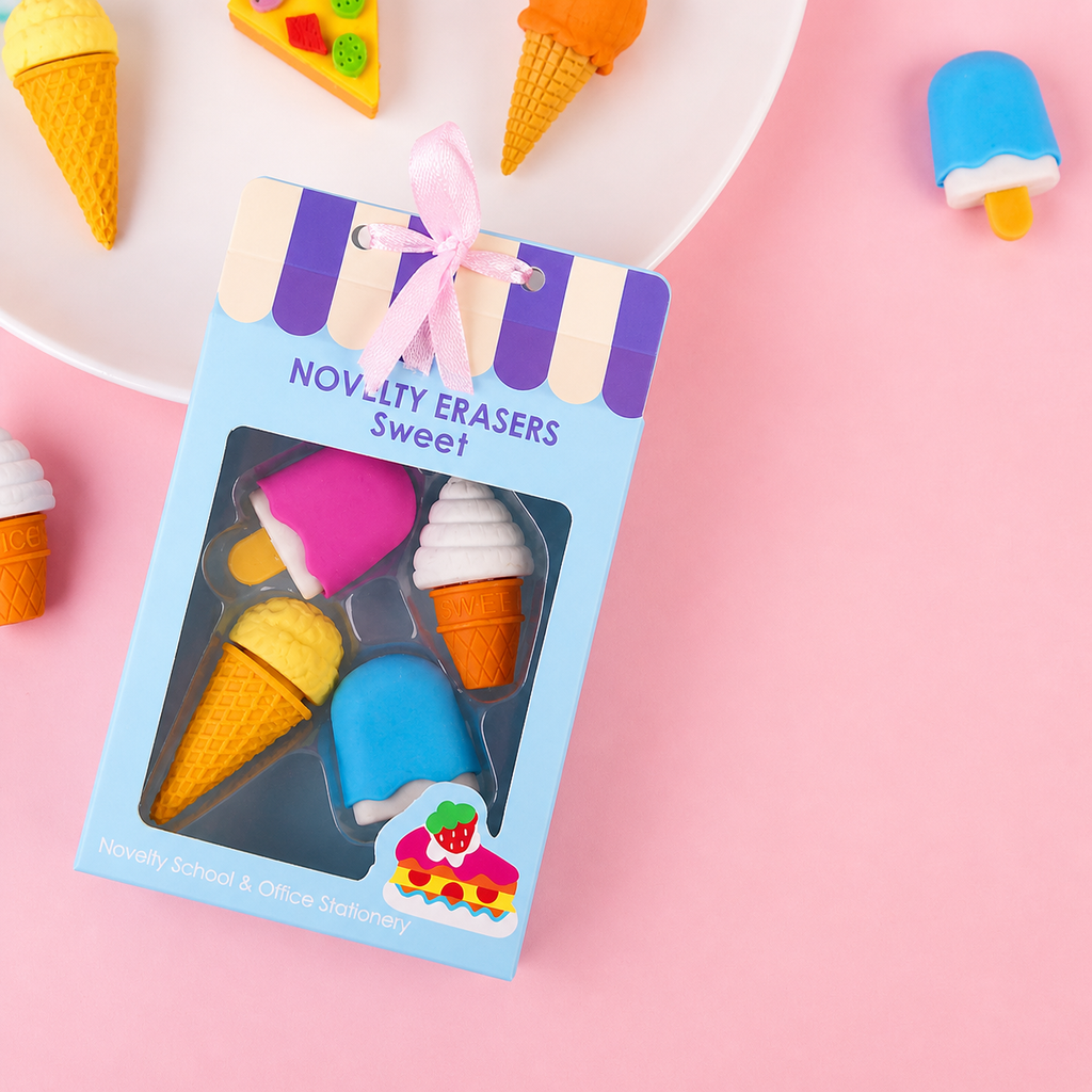Sweet Treat Erasers 🍭