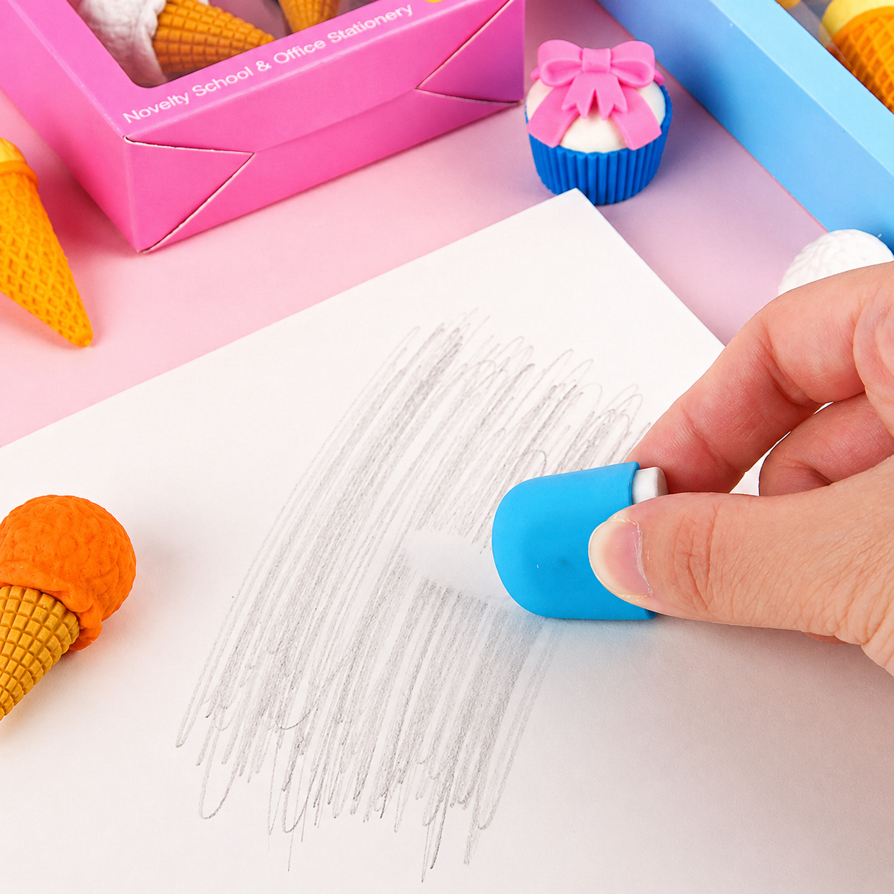 Sweet Treat Erasers 🍭
