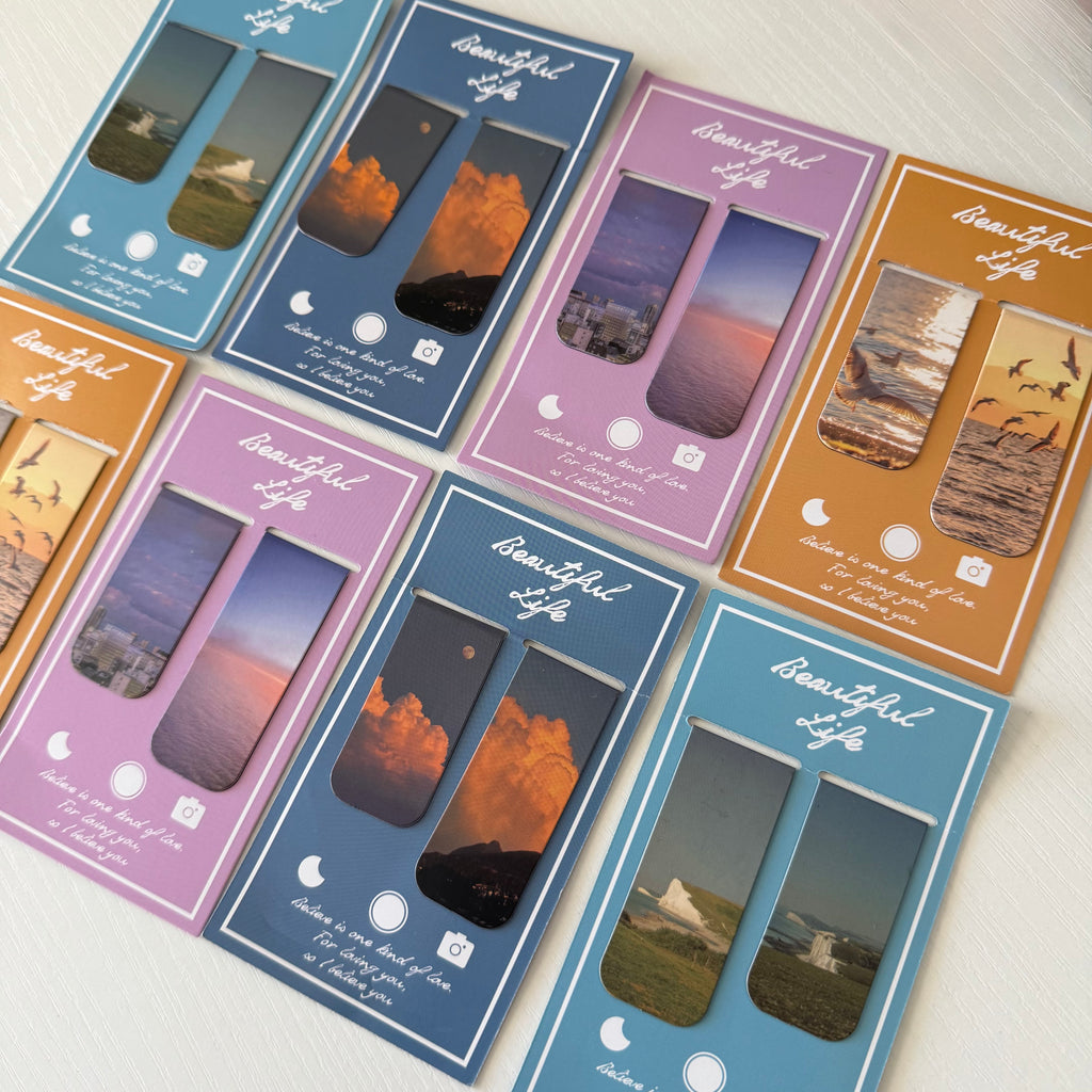 Magnetic Bookmarks Set