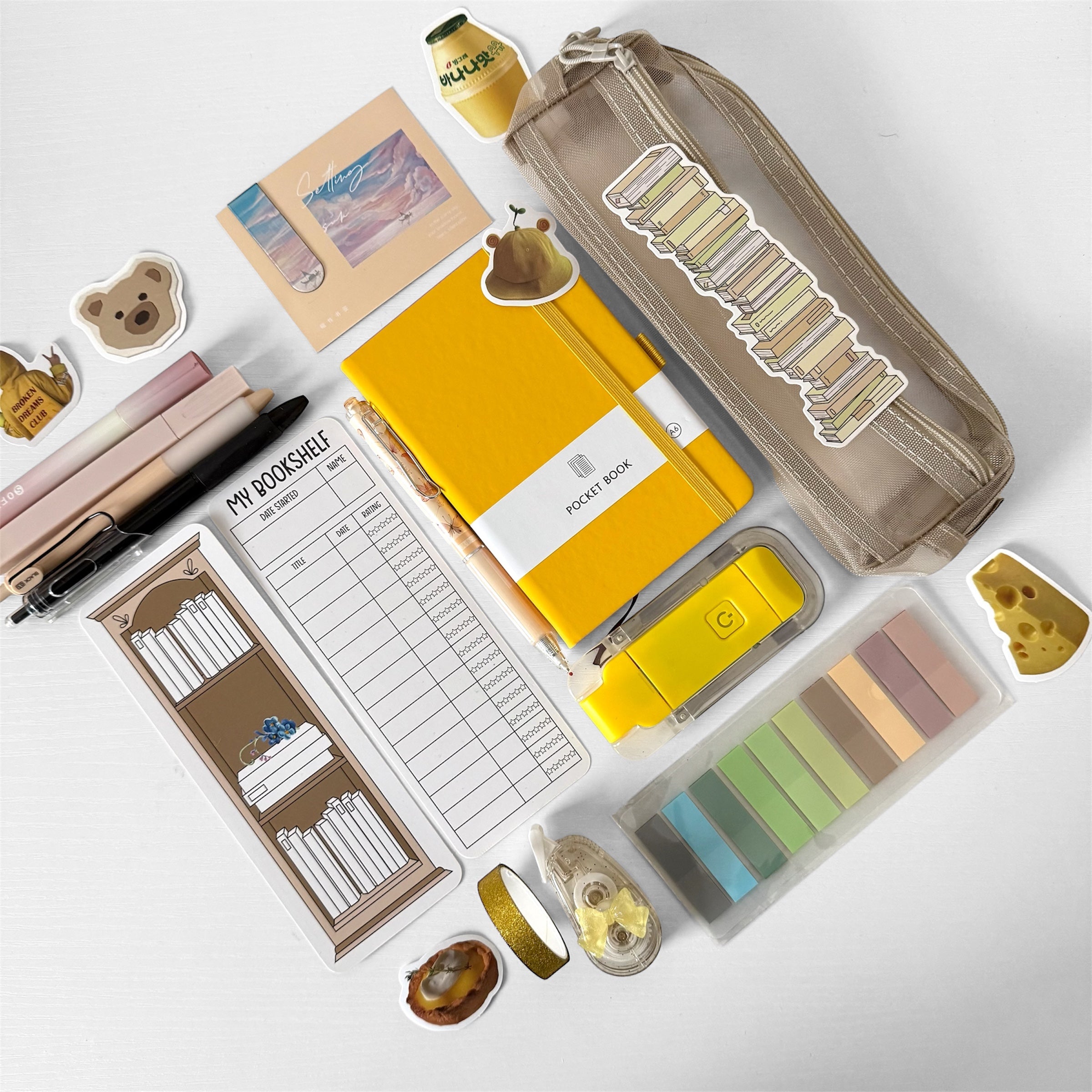 YELLOW 💛💡🐥Bookish Bundle