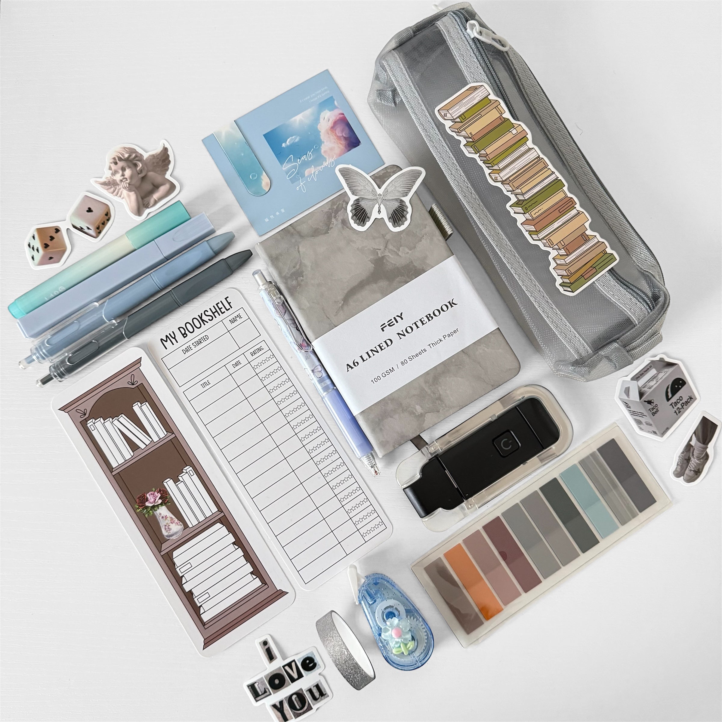 GREY 🩶🪐🌪️ Bookish Bundle
