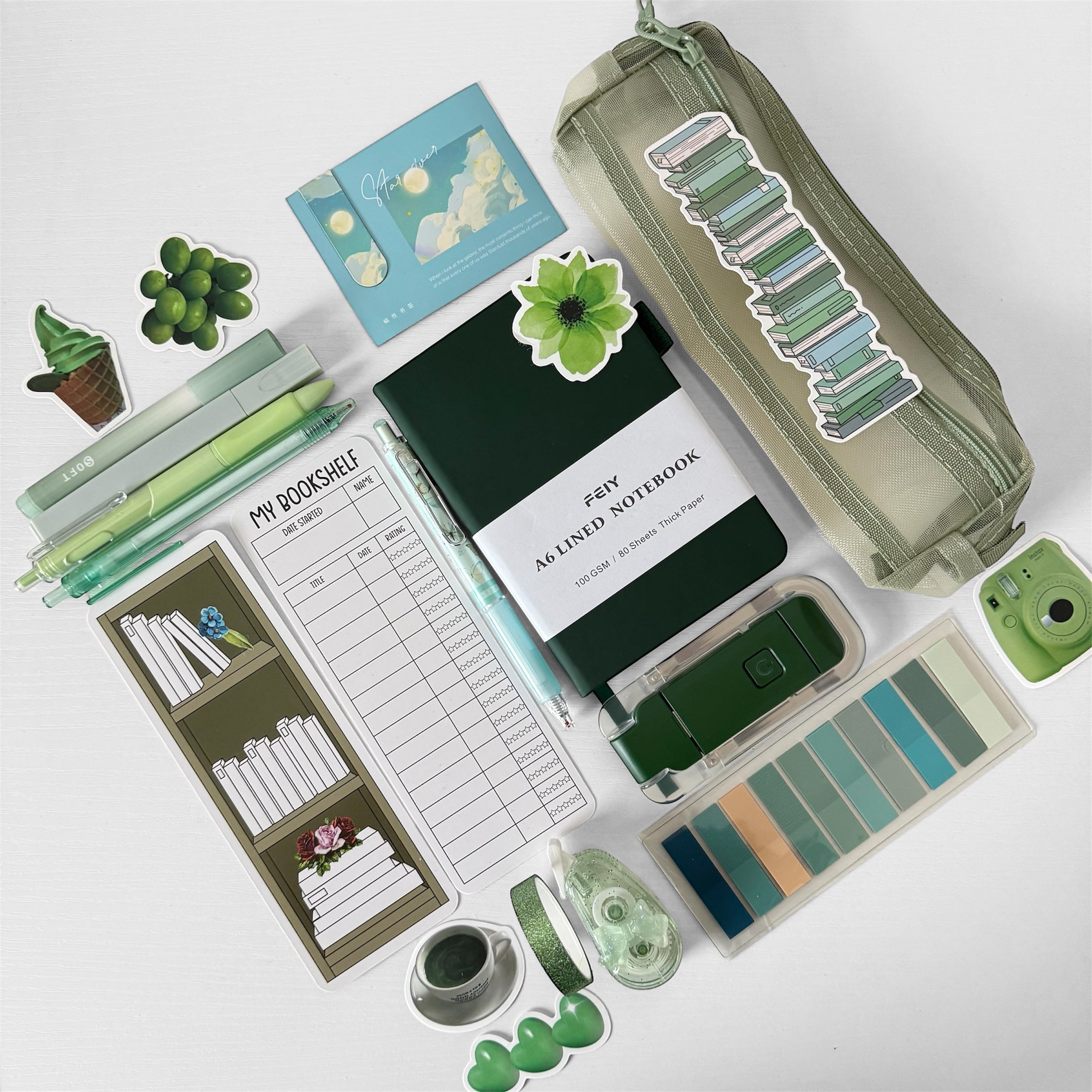 GREEN FOREST 💚🐢🌲 Bookish Bundle