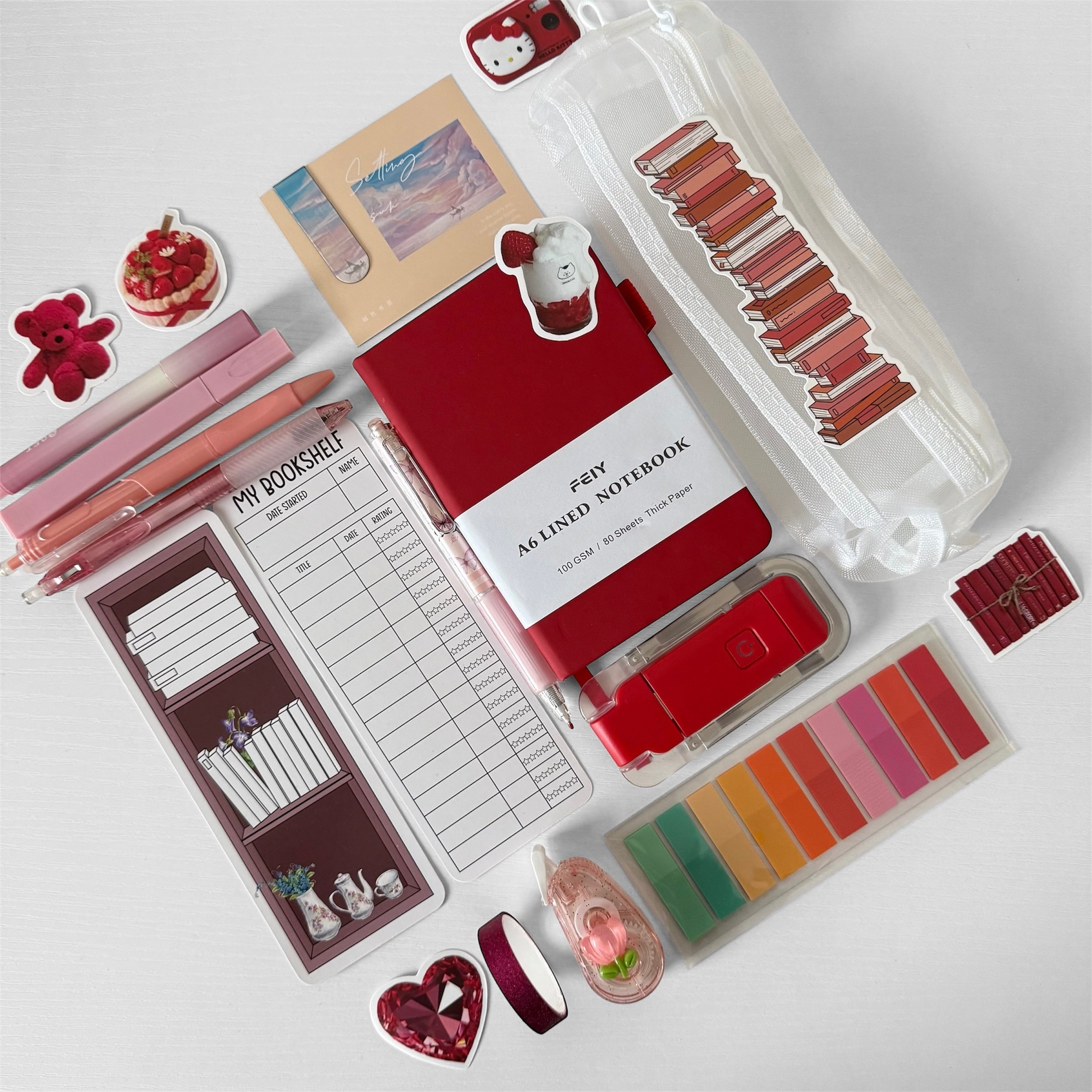 RED❤️🍒💋 Bookish Bundle