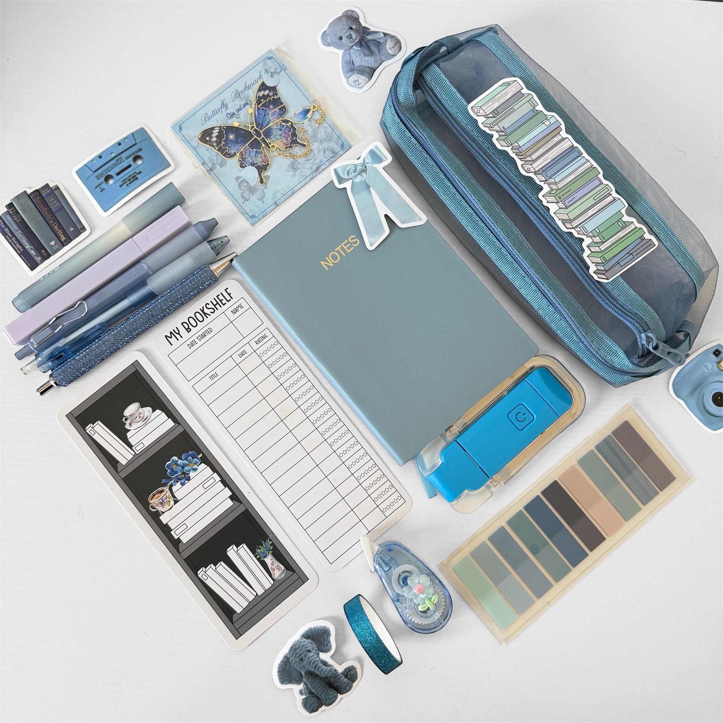 Ice Blue 🩵💍🦋 Bookish Bundle