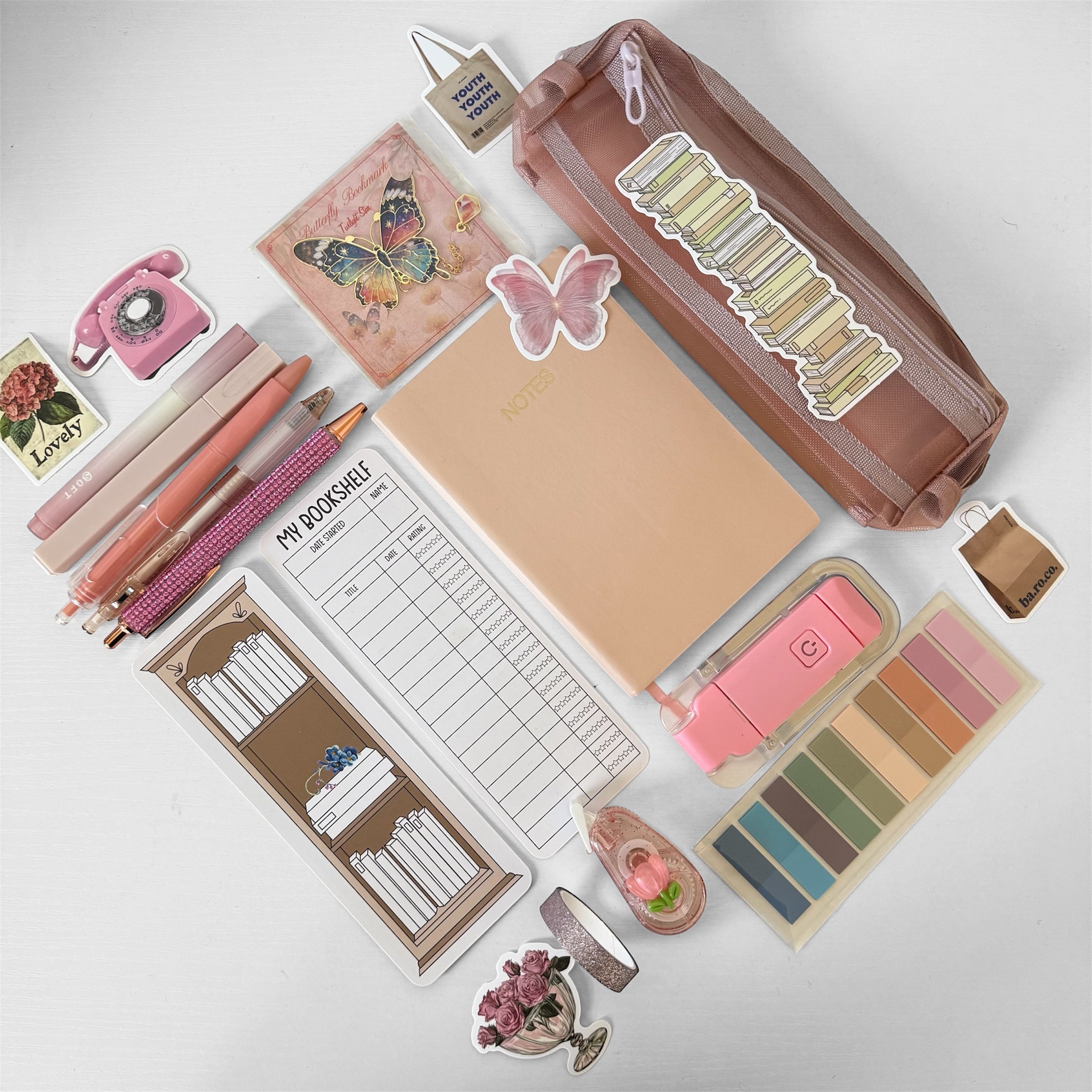 Peach🧡 🍑 🍨 Bookish Bundle